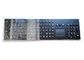 Arab Metal Touchpad Marine Keyboard 107 Full Layout Keys USB / PS2 Cable