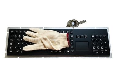 Gaxeta marinha marinha de aço inoxidável do teclado selada com 107 chaves ásperas